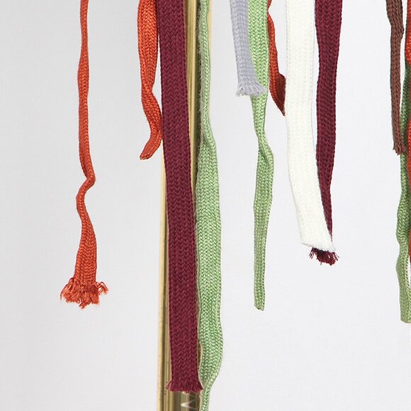 Shoelace Skirt With Zipper Detail - Picture 5 of 6